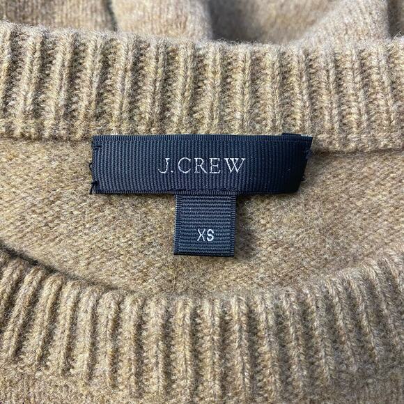 J.Crew Brown Side Zip Wool Sweater Size XS - Picture 5 of 7